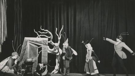 De Krekel en de Mier | choreografie Hans Snoek (fotograaf onbekend)