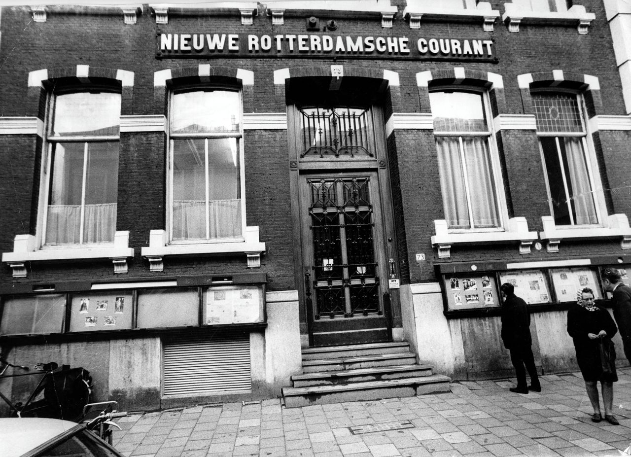 In het gebouw waar vroeger de Nederlandse Dagblad Unie huisde werd jarenlang NRC Handelsblad gemaakt