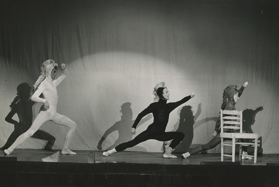 De drie paardjes | choreografie Jan Rebel (fotograaf onbekend)