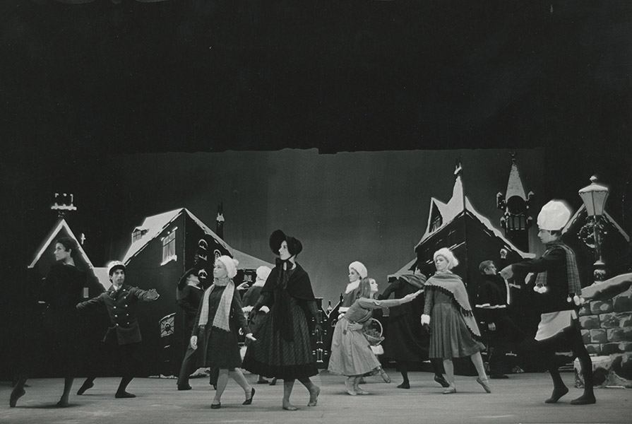 Het meisje met de zwavelstokjes | choreografie Jan Rebel (foto Jac. B. Rieder)