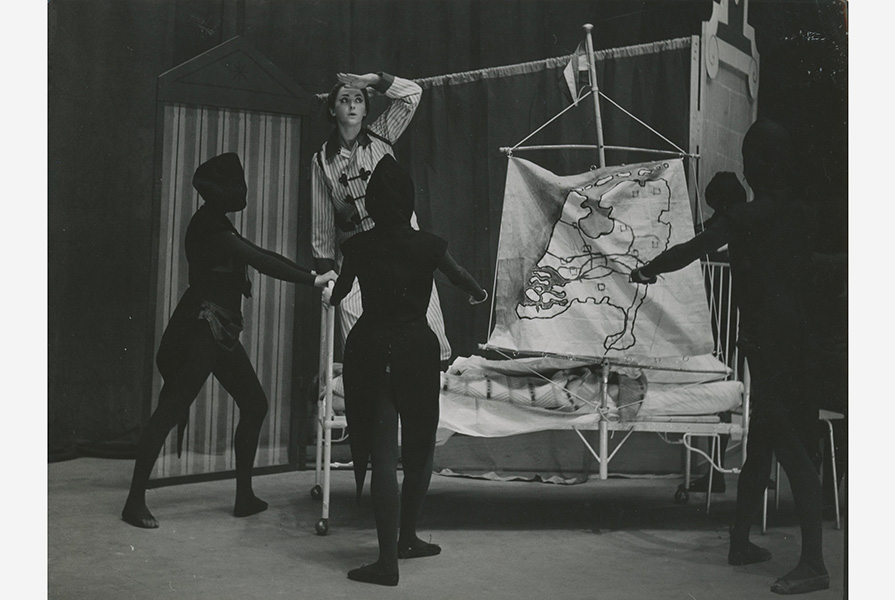 Jantjes eerste schooldag | choreografie Jan Rebel (foto Hans van den Busken)
